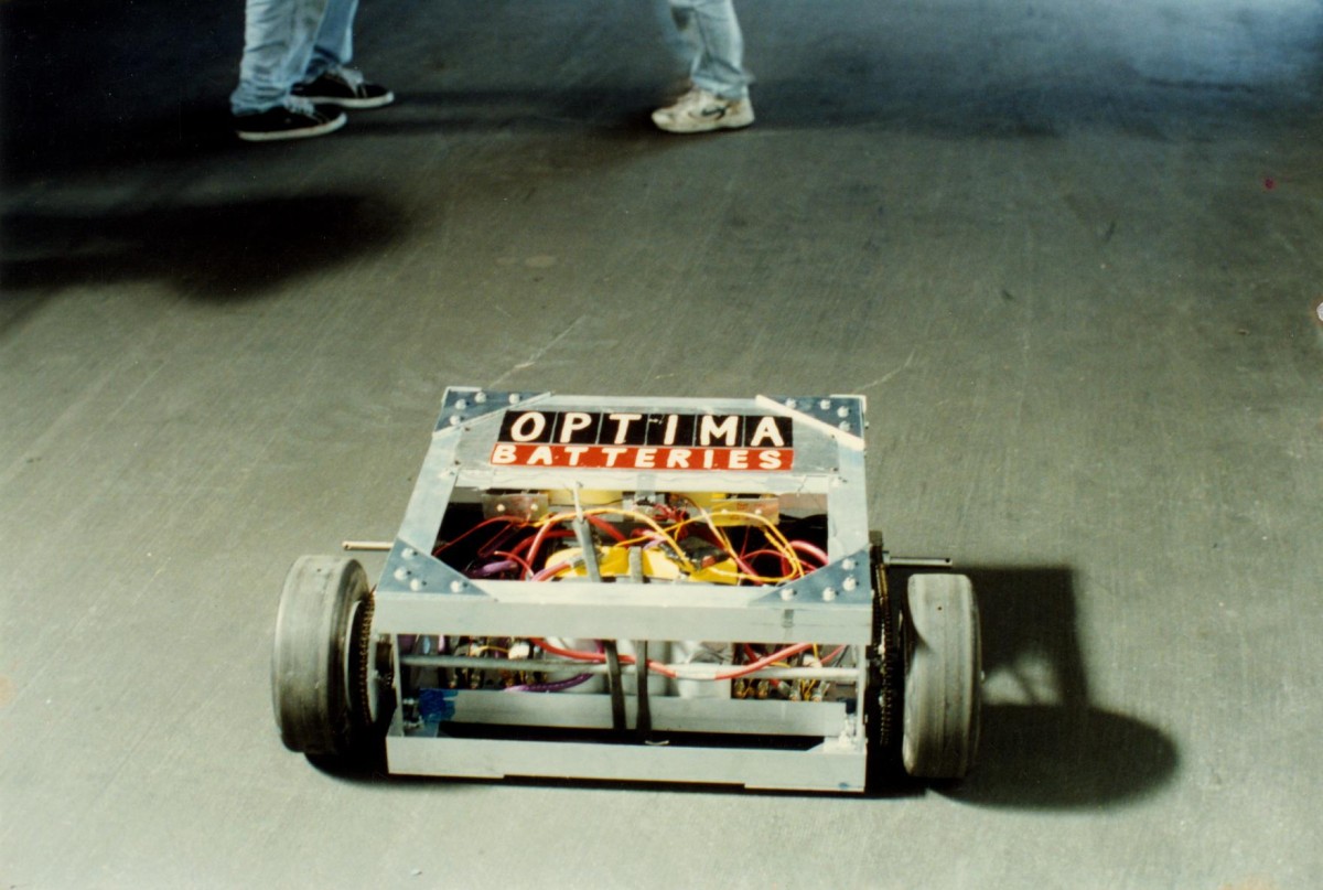 Competitor "Kill-O-Amp" at Robot Wars 1997