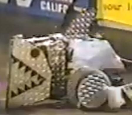 Competitor "Landshark" at Robot Wars 1997