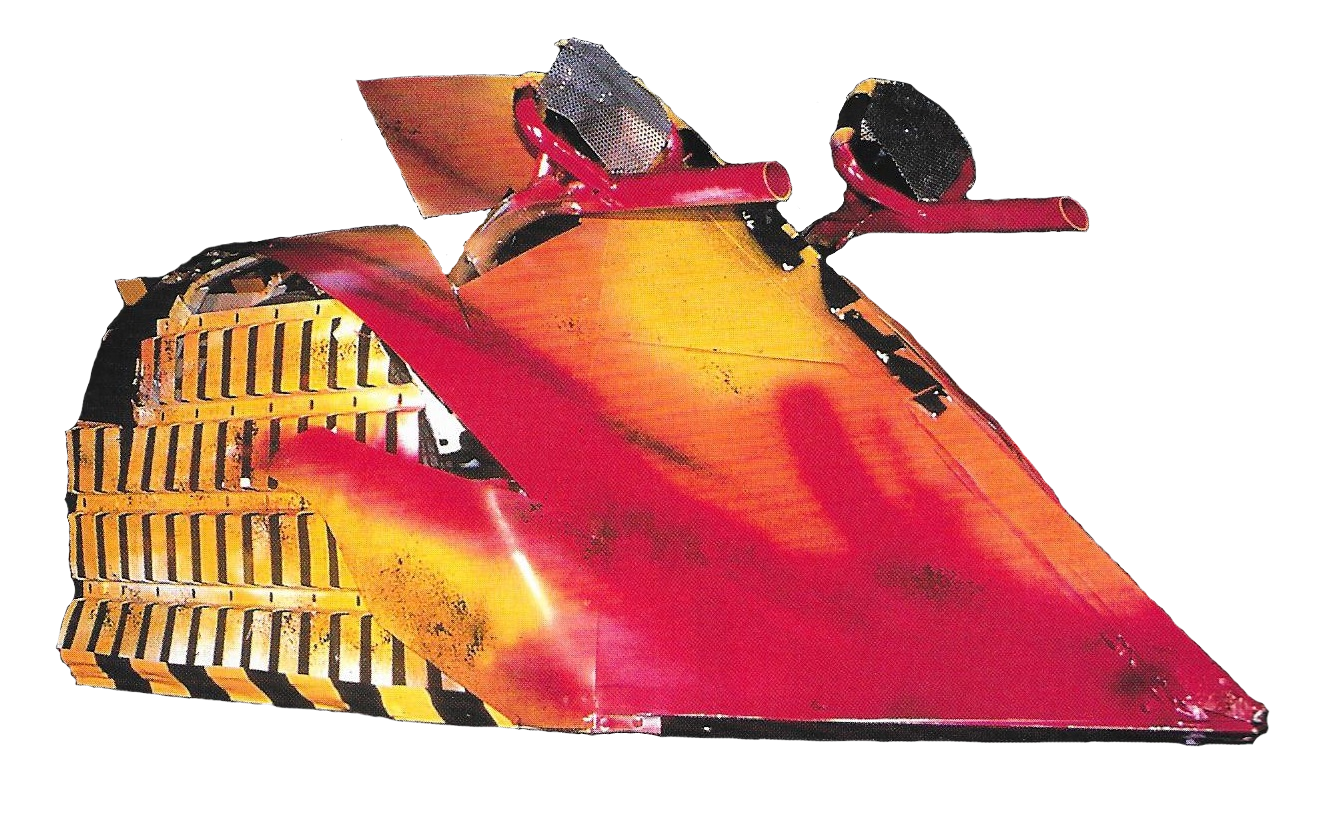 Competitor "Napalm" at Robot Wars: The Second Wars