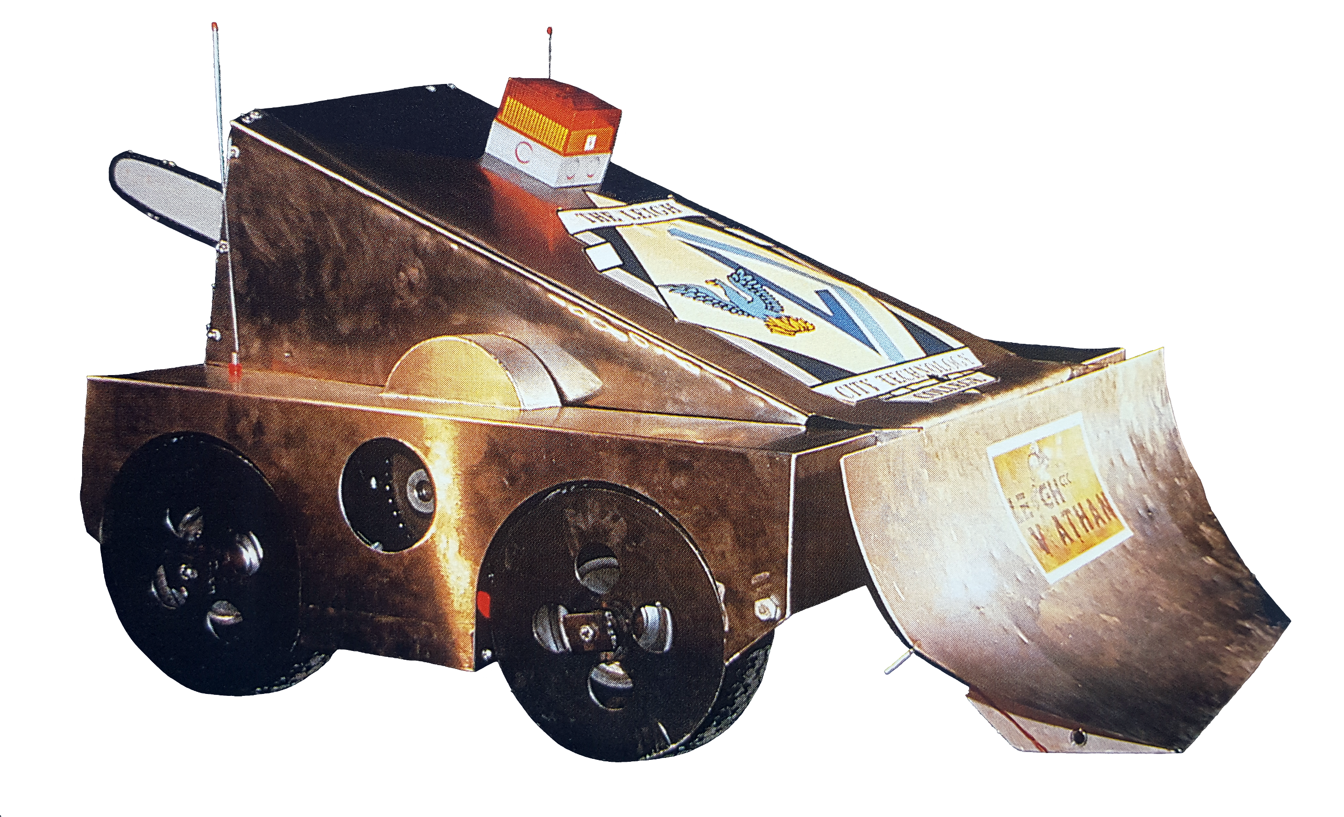 Competitor "Leighviathan" at Robot Wars: The Second Wars