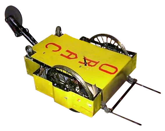 Competitor "ORAC" at Robot Wars: The Second Wars