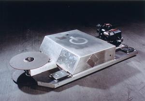 Competitor "Cyberknight" at Robot Wars 1995