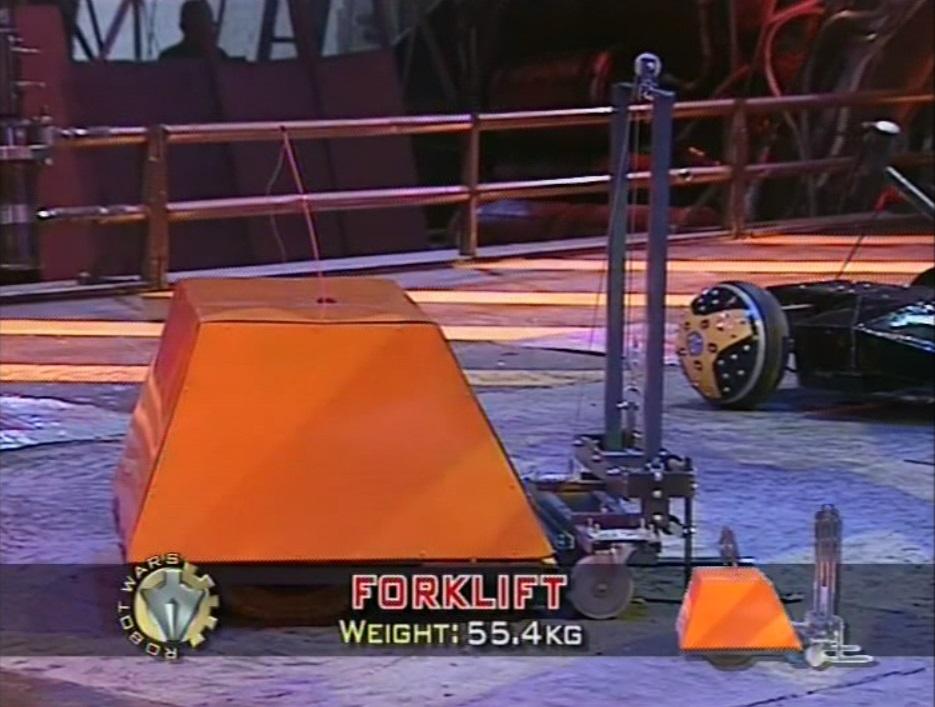 Competitor "Forklift" at Robot Wars: The Second Wars