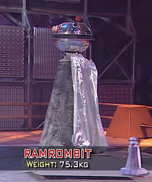 Competitor "Ramrombit" at Robot Wars: The Second Wars