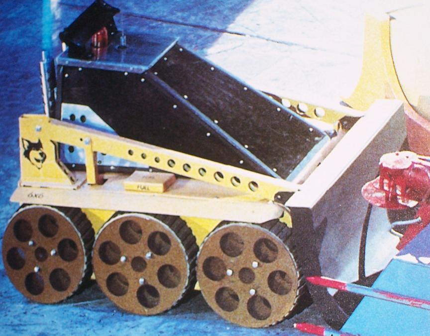 Competitor "Bottweiler" at Robot Wars: The Second Wars