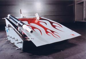 Competitor "Creeping Death" at Robot Wars 1995