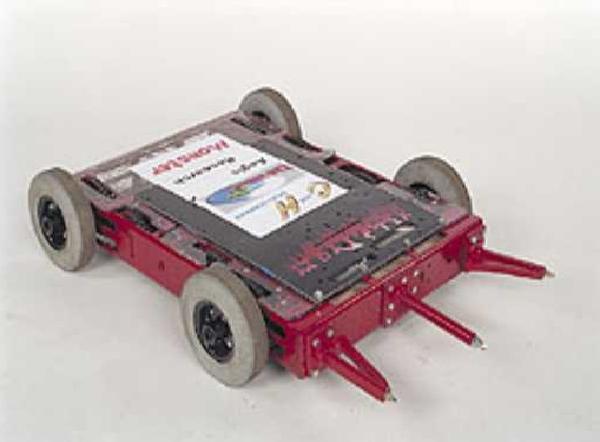 Competitor "Monster" at BattleBots Las Vegas 1999