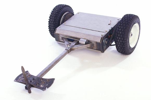 Competitor "Spaz" at BattleBots Long Beach 1999