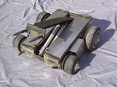 Competitor "Deathtrap" at BattleBots Long Beach 1999