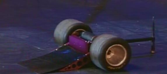 Competitor "Toe Crusher" at BattleBots Long Beach 1999