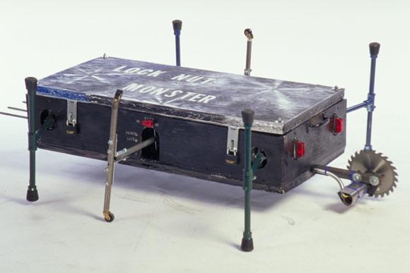 Competitor "Lock-Nut Monster" at BattleBots Long Beach 1999