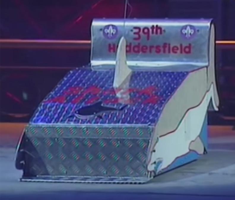 Competitor "Shark Attack" at Robot Wars: The Third Wars