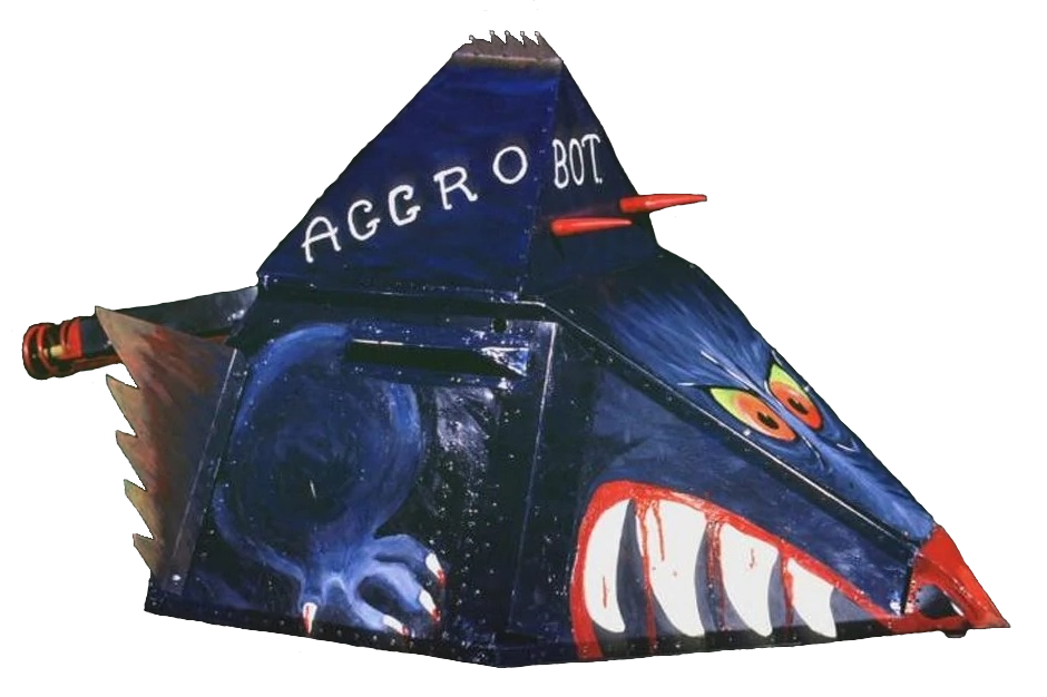 Competitor "Aggrobot" at Robot Wars: The Third Wars