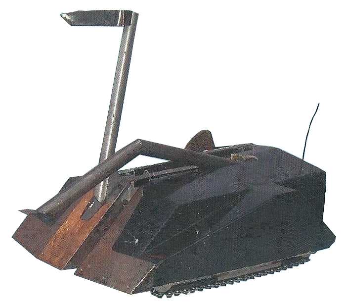 Competitor "Mortis" at BattleBots Las Vegas 1999