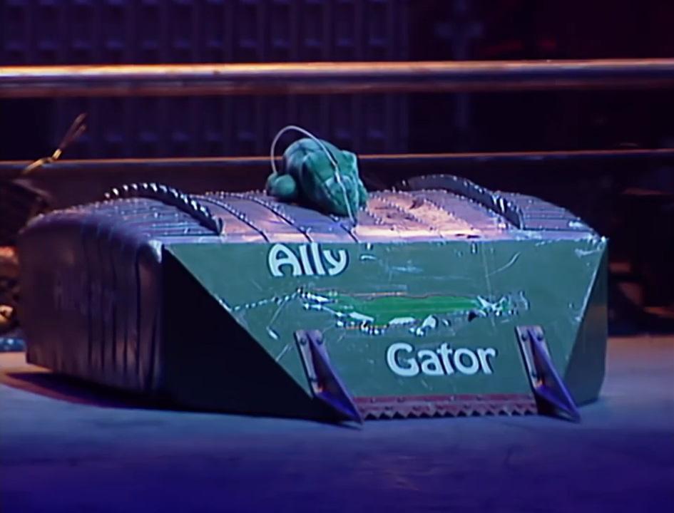 Competitor "Ally Gator" at Robot Wars: The Third Wars