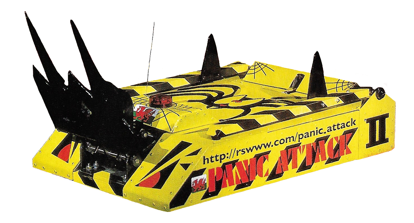 Competitor "Panic Attack II" at Robot Wars: The Third Wars