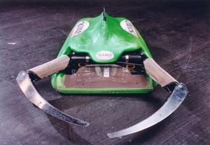 Competitor "Kreigmaschienmensch" at Robot Wars 1995