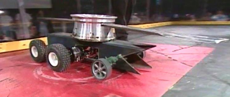 Competitor "Abbatoir" at BattleBots Las Vegas 1999