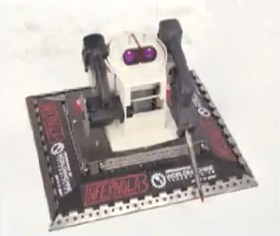 Competitor "Dr. Inferno Jr." at BattleBots 1.0