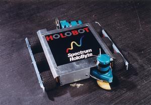 Competitor "Holobot" at Robot Wars 1995