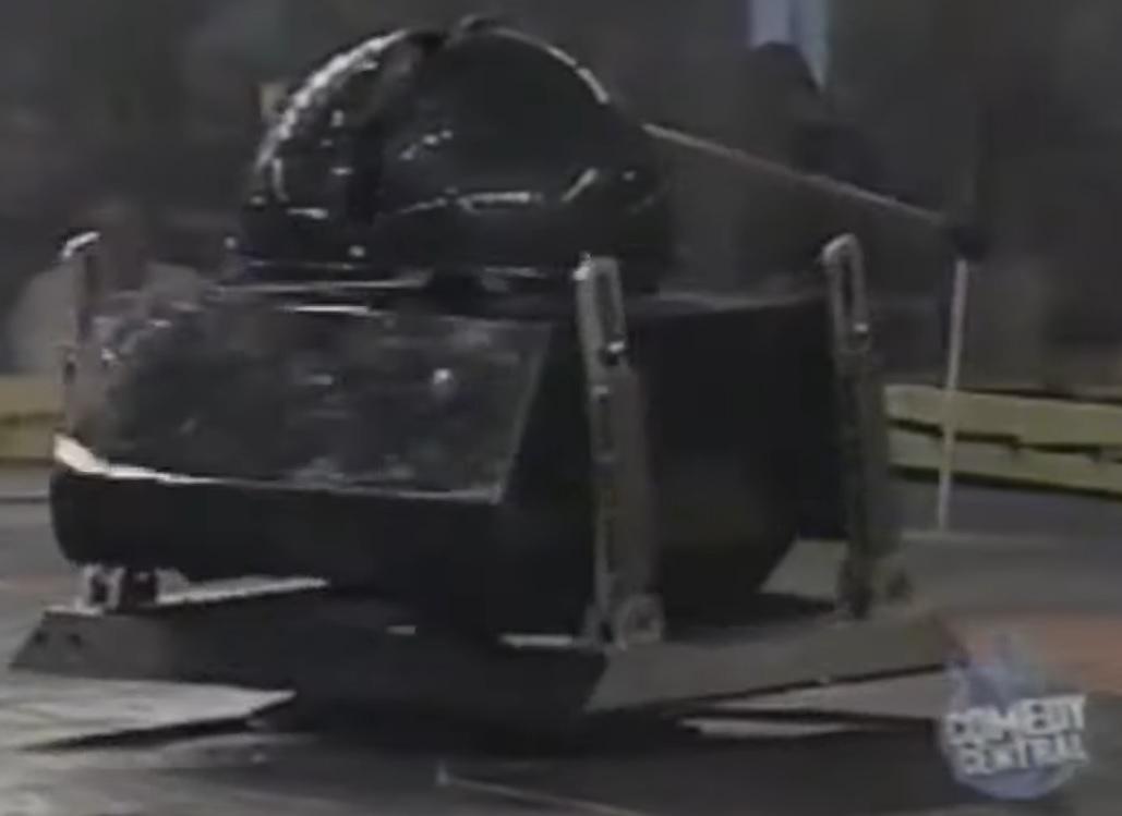 Competitor "Gammatron" at BattleBots 1.0