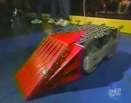 Competitor "Bad Attitude" at BattleBots 1.0