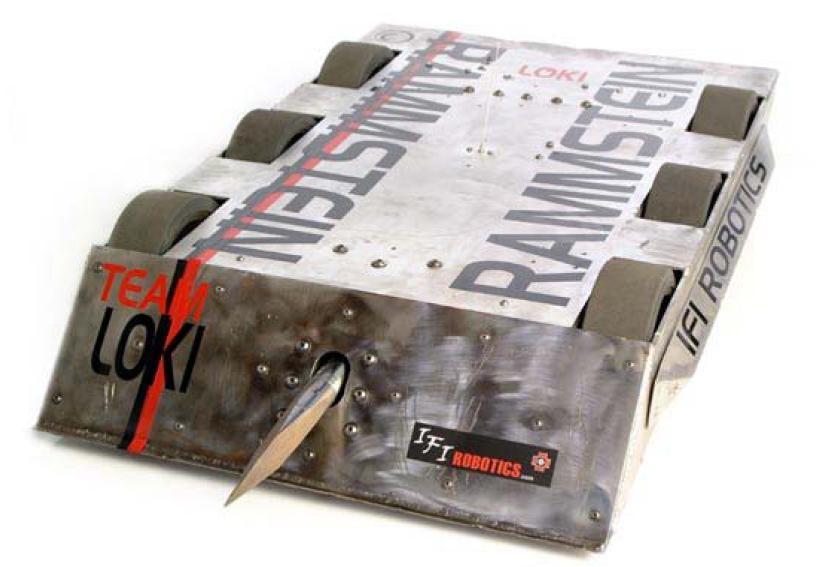 Competitor "Rammstein" at BattleBots 1.0