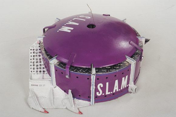 Competitor "S.L.A.M." at BattleBots 2.0