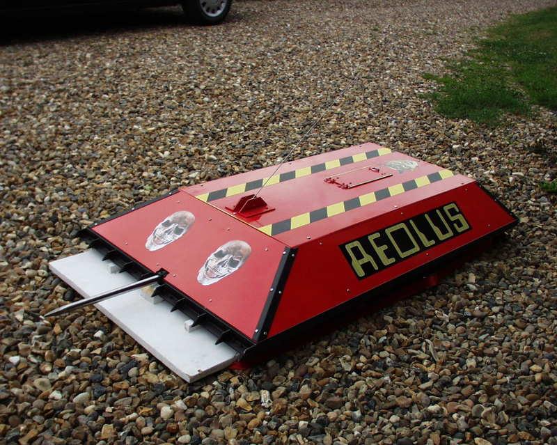 Competitor "Aeolus" at Robot Wars Robot Mayhem 2000