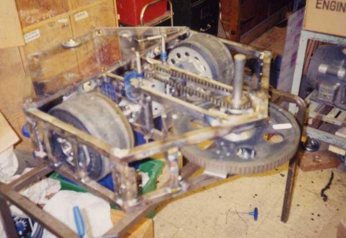 Competitor "Charybdis" at Robot Wars Robot Mayhem 2000