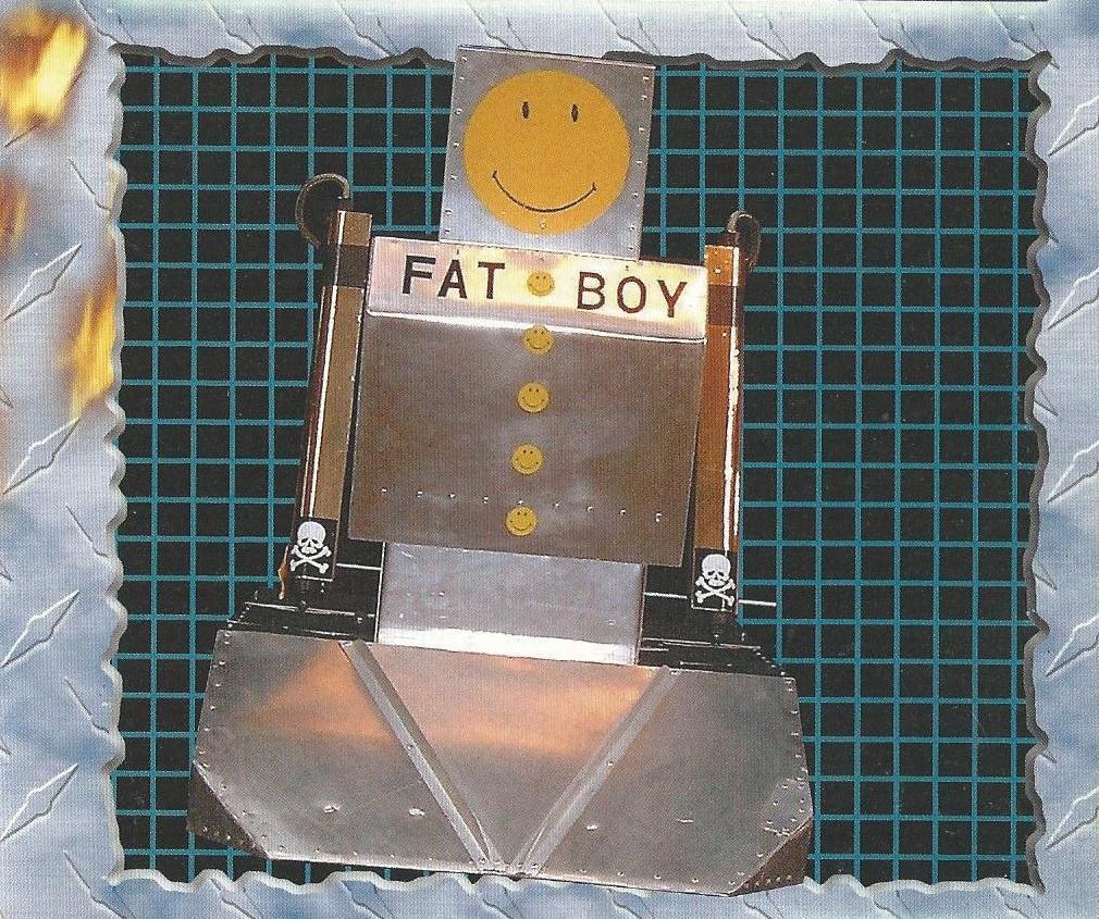 Competitor "Fat Boy Tin" at Robot Wars: The Fourth Wars