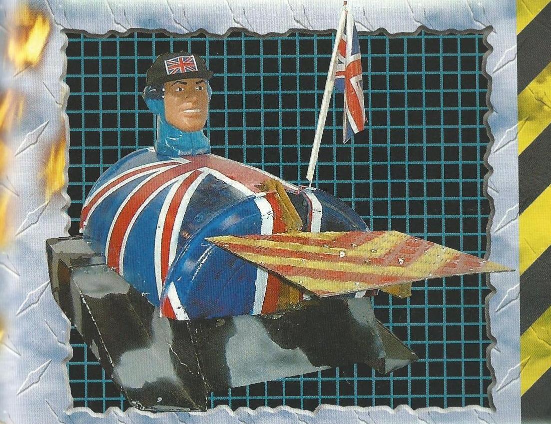 Competitor "Major Tom" at Robot Wars Robot Mayhem 2000