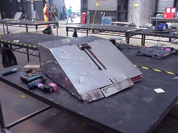 Competitor "The Necromancer" at Robot Wars Robot Mayhem 2000