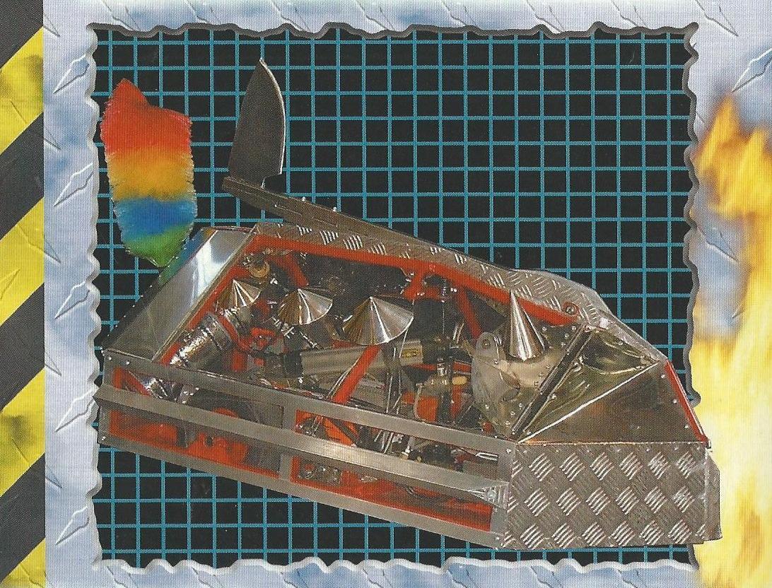 Competitor "Steel Avenger" at Robot Wars Robot Mayhem 2000