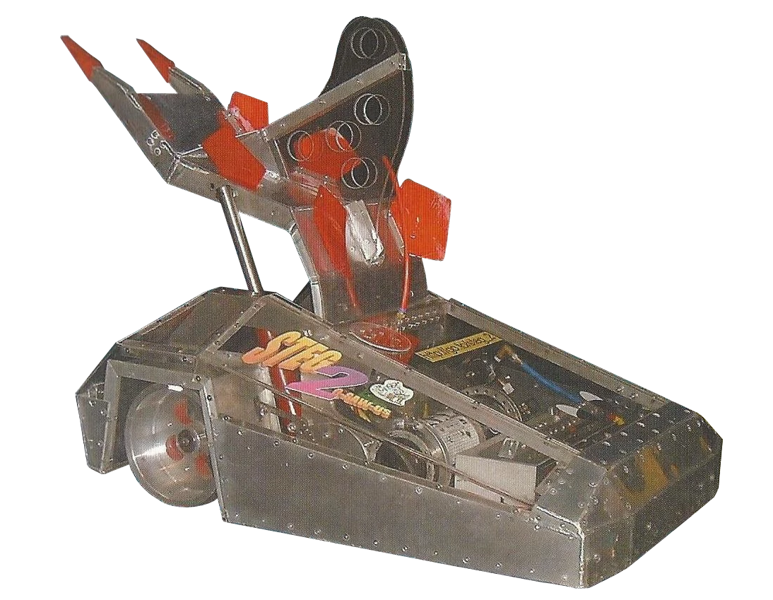 Competitor "Steg 2" at Robot Wars: The Fourth Wars