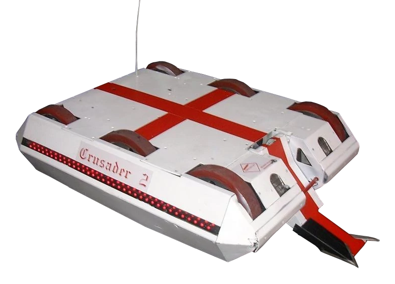 Competitor "Crusader 2" at Robot Wars: The Fourth Wars