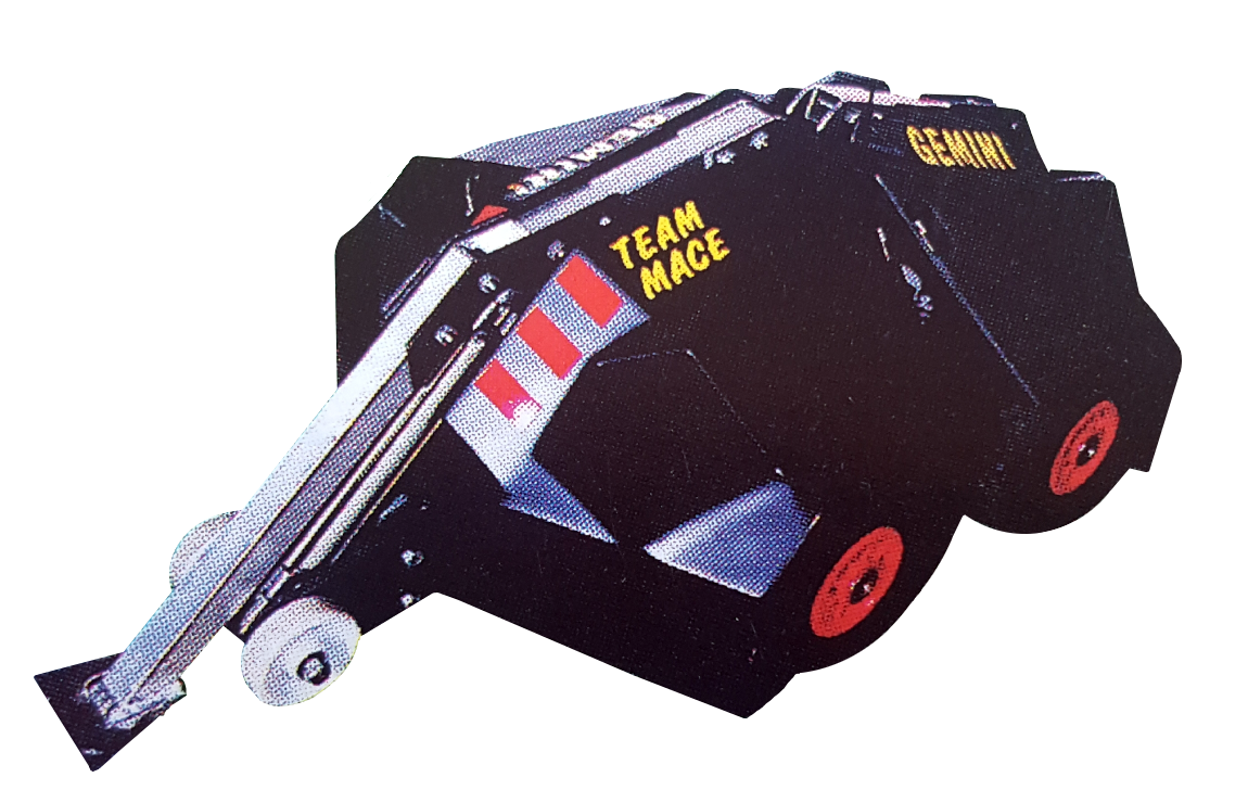 Competitor "Gemini" at Robot Wars: The Fourth Wars