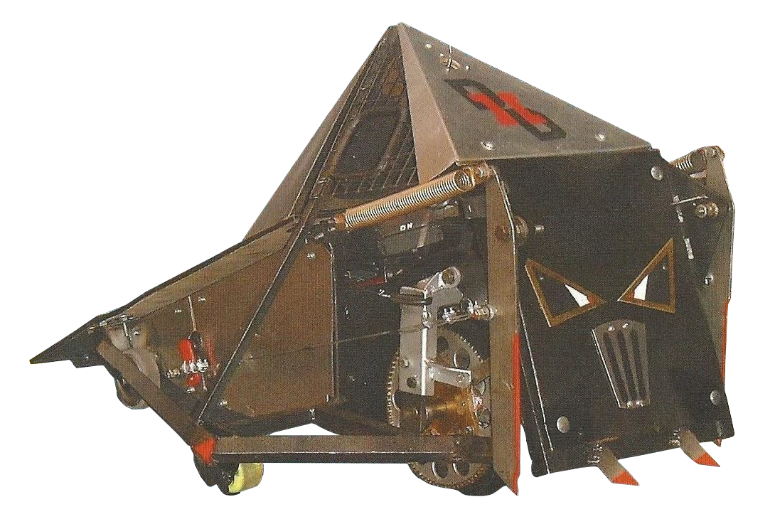 Competitor "Darke Destroyer 2" at Robot Wars: The Fourth Wars