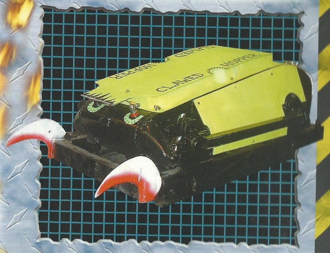 Competitor "Clawed Hopper" at Robot Wars: The Fourth Wars