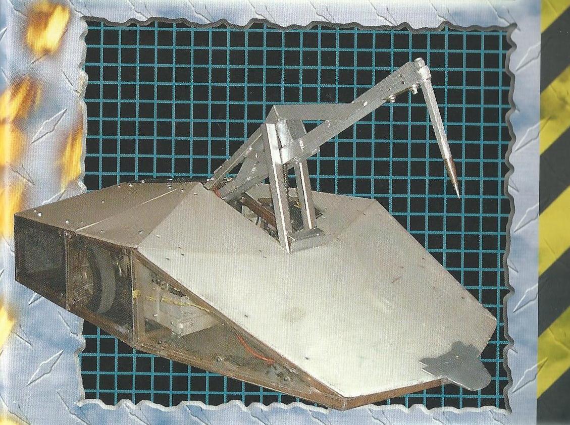 Competitor "Tiberius" at Robot Wars: The Fourth Wars