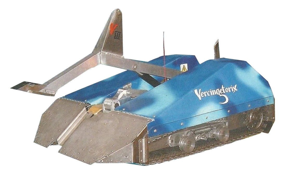 Competitor "Vercingetorix" at Robot Wars: The Fourth Wars