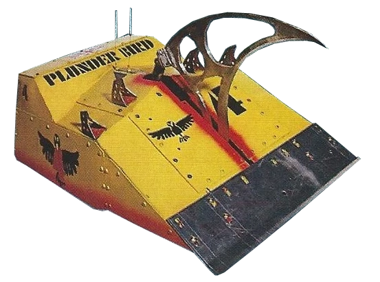 Competitor "Plunderbird 4" at Robot Wars: The Fourth Wars