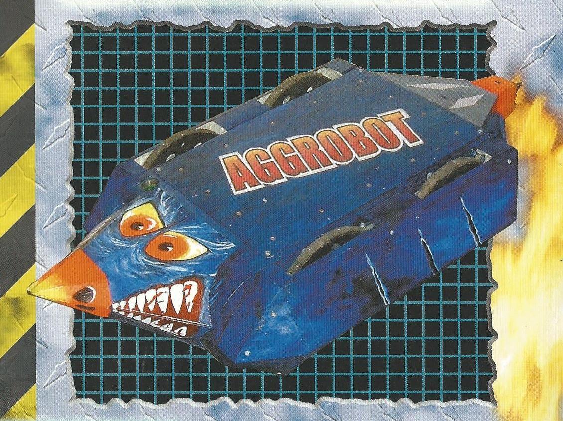 Competitor "Aggrobot 2" at Robot Wars: The Fourth Wars