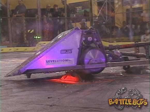 Competitor "One Tin Soldier" at BattleBots 2.0