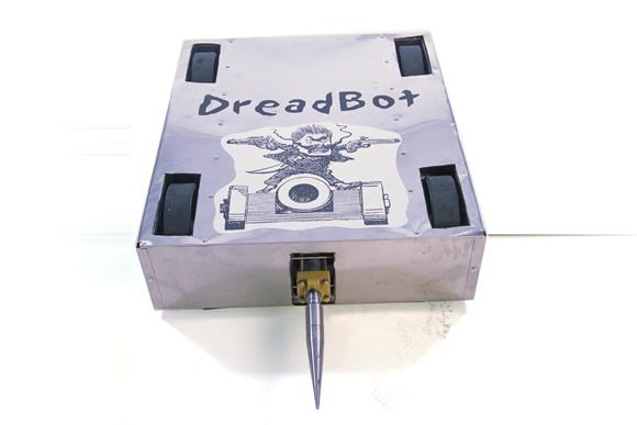 Competitor "Dreadbot" at BattleBots 2.0