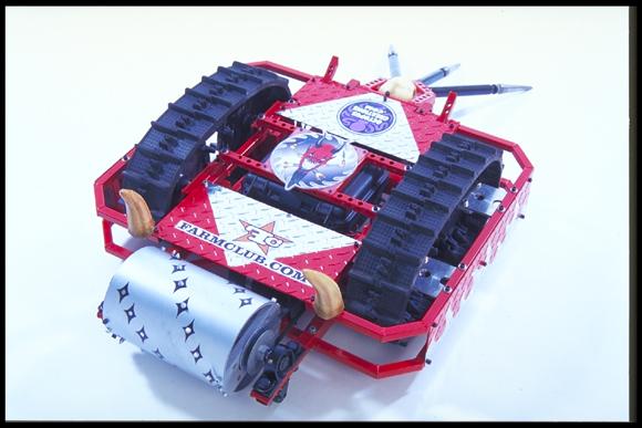 Competitor "El Diablo" at BattleBots 2.0