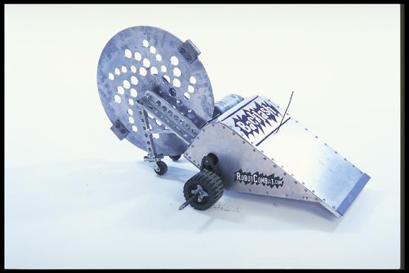 Competitor "Backlash" at BattleBots 2.0