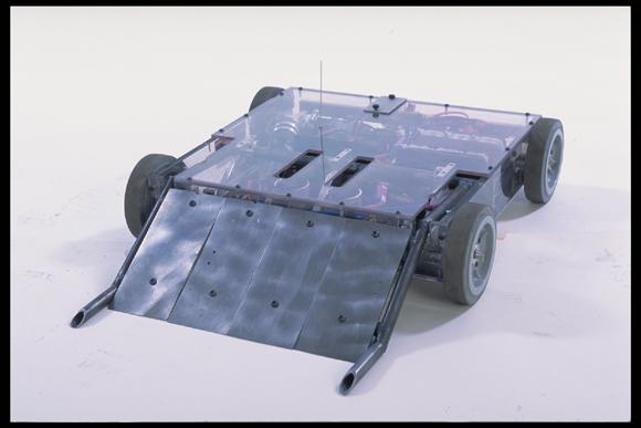 Competitor "Evil Fish Tank" at BattleBots 2.0