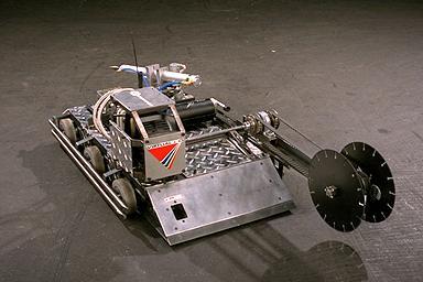 Competitor "The Agamennon" at Robot Wars 1996