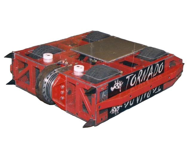 Competitor "Tornado" at Dutch Robot Games 2001